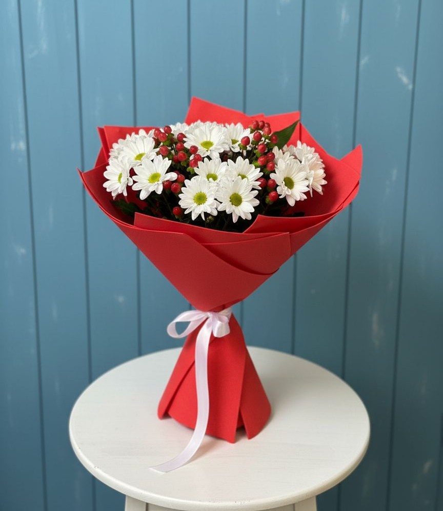 Букет цветов из: Хризантемы в Тымовское