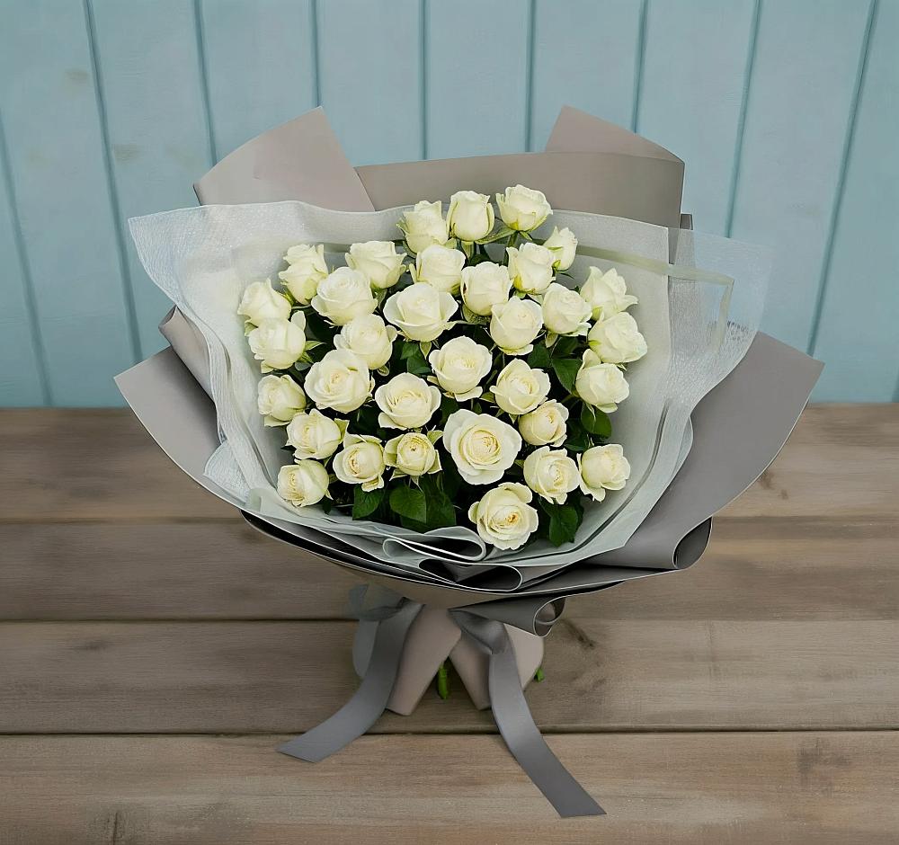 Букет Белоснежная нежность в Тымовское