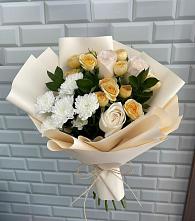 Букет цветов из:  Розы и Хризантемы в Тымовское