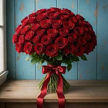 Букет Красные розы Блэк Меджик в Тымовское