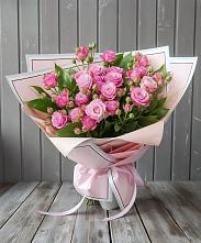 Букет Розовый кустик #REPLACE_PRED# Тымовское