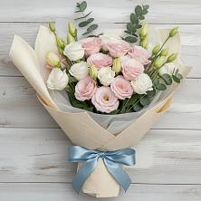 Букет цветов из:  Лизиантусы в Тымовское