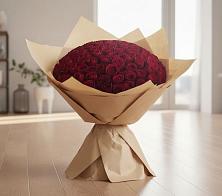 Букет 101 Красная роза в Тымовское