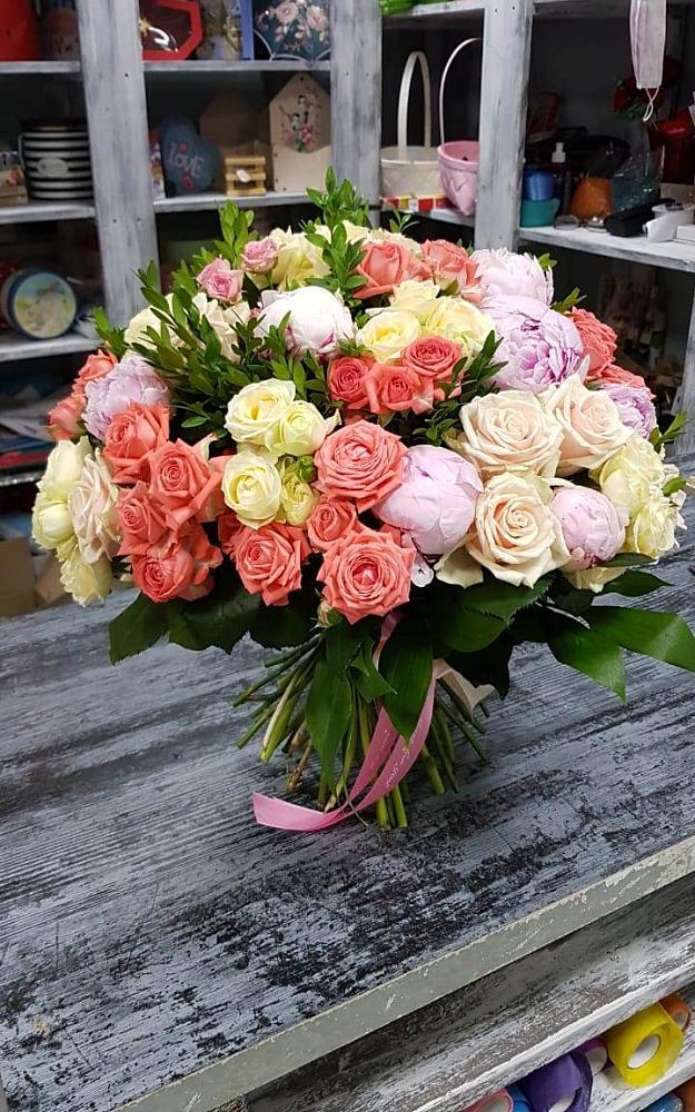 Букет Розовое мороженное в Тымовское