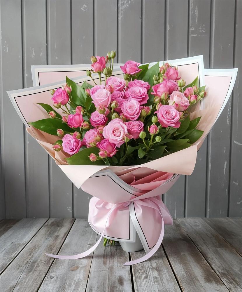 Букет Розовый кустик в Тымовское