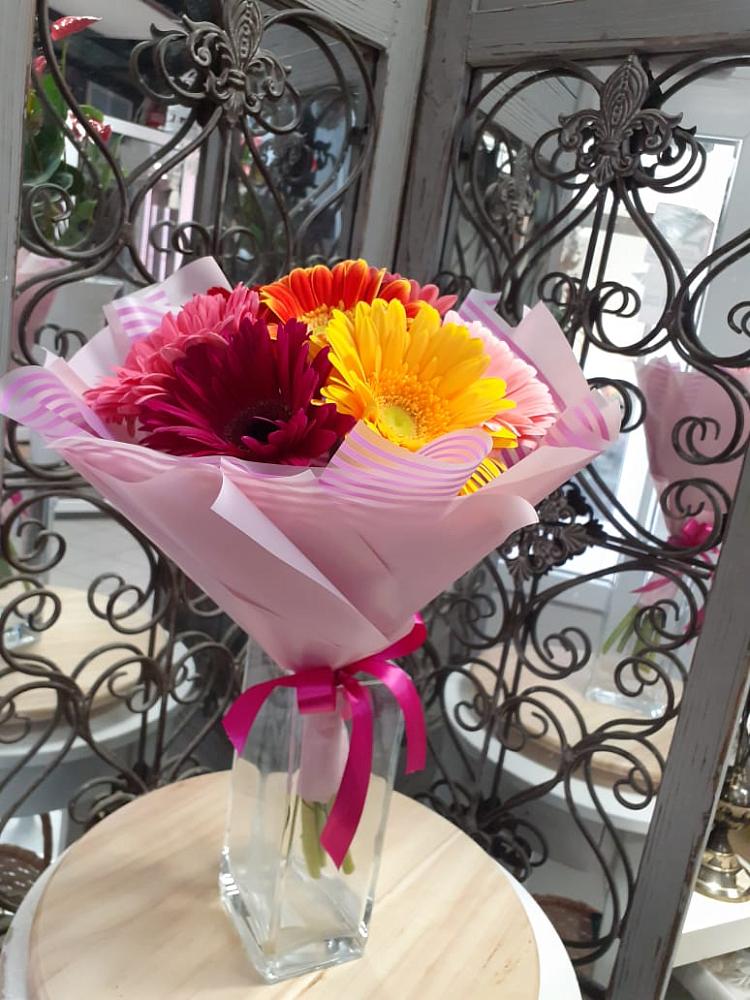 Букет цветов из: Герберы в Тымовское