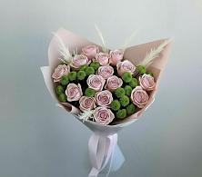 Букет цветов из:  Розы и Хризантемы в Тымовское