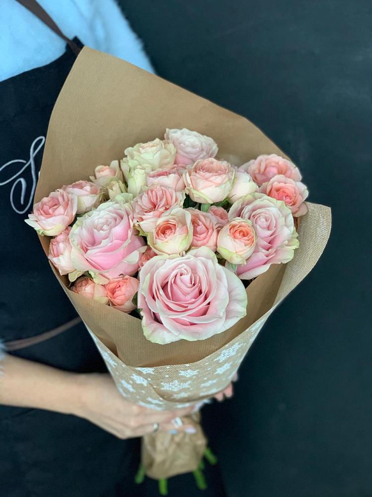 Букет цветов из: Хризантемы и Розы в Тымовское