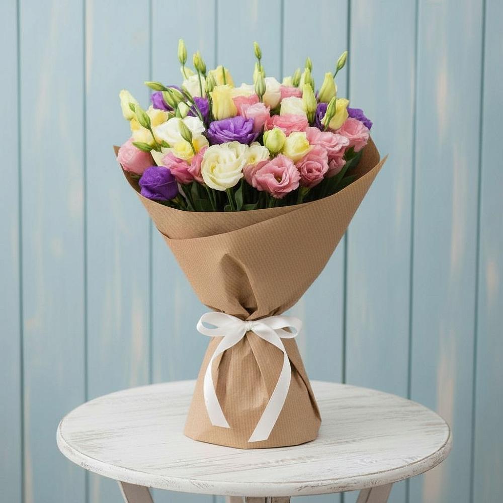 Букет цветов из: Лизиантусы в Тымовское