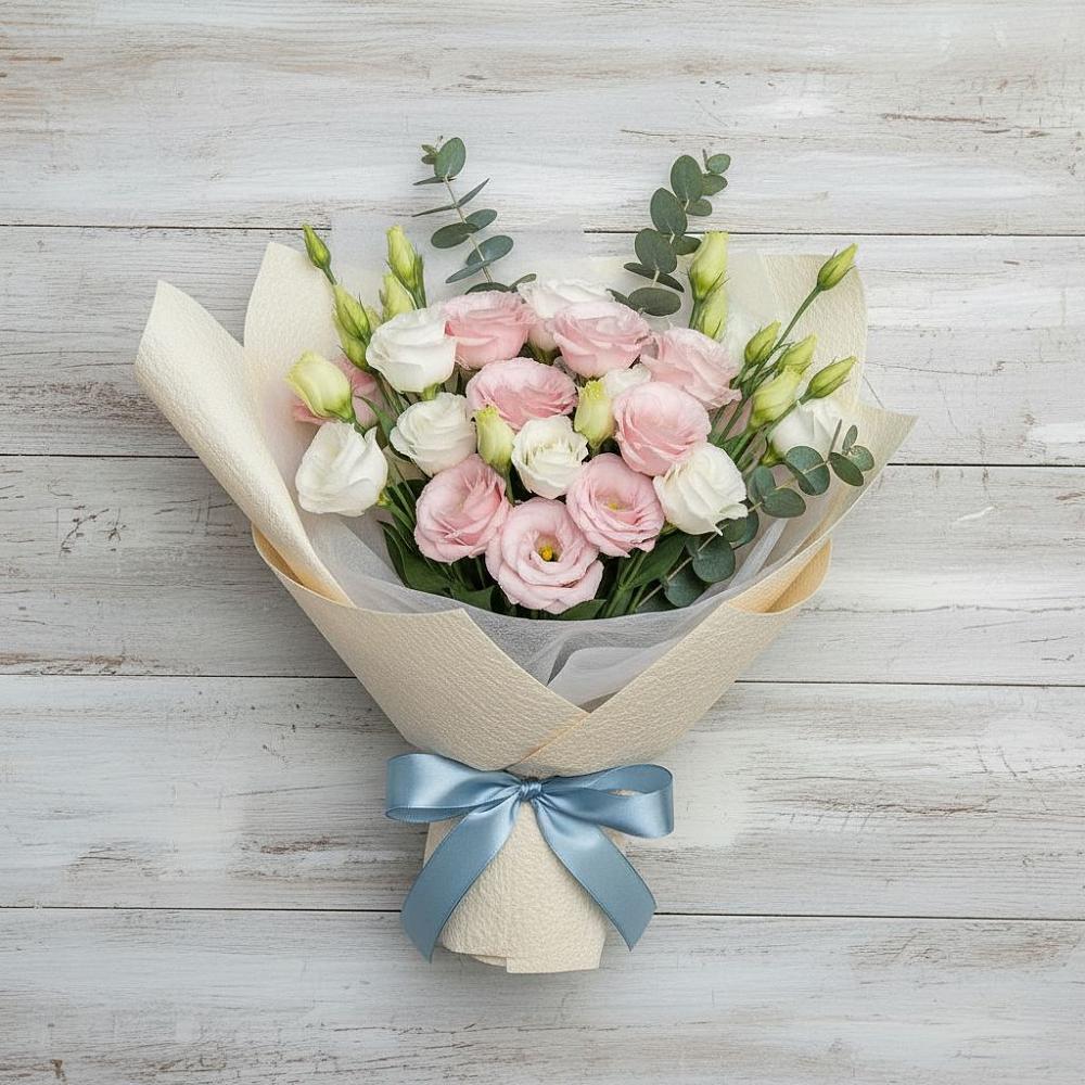 Букет цветов из: Лизиантусы в Тымовское